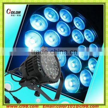 4 in 1 small waterproof 18x10w led outdoor light waterproof