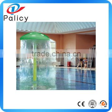 swimming pool waterfall water park mushroom