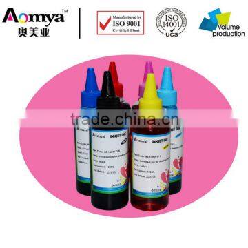 Hot selling indelible ink for printer cartridge in zhuhai