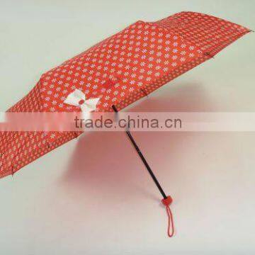 3 Folding Umbrella with Plastic Handle