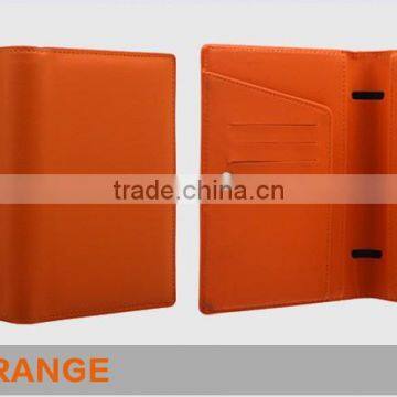 High Quality Cow Leather Men's Card Holder Travel Passport Holder photo-2