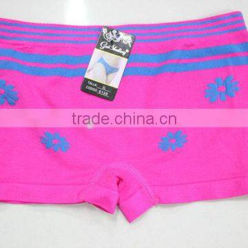 girl seamless boxer brief hot popular tight underwear