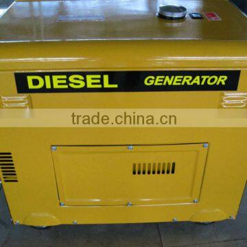 CE 4.5KW silent portable diesel generators WH5500DGS