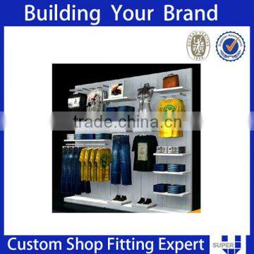 custom store retail MDF furniture display shelves in USA