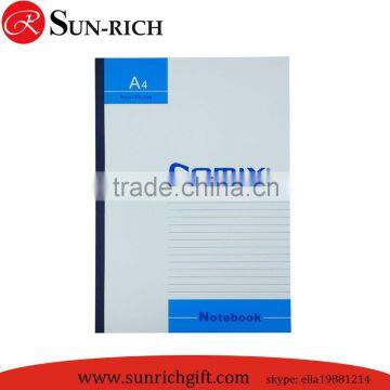 Office supply Custom printing A4 soft cover notebook school office notebooks with line printing