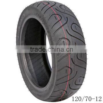 china factory supply top quality motorcycle tire 120/70-12 with DOT certificate