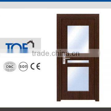 wooden PVC MDF Embossing Interior Door for Egypt