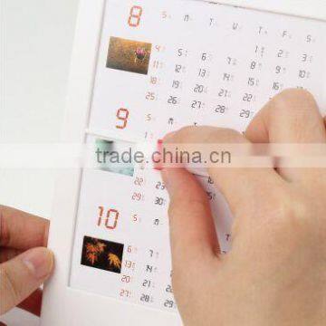 Wholesale Custom ps Calendar Printing 2016 Novelties Goods From China /minion Xmas Gift Concise Style Calendar Printing photo-6