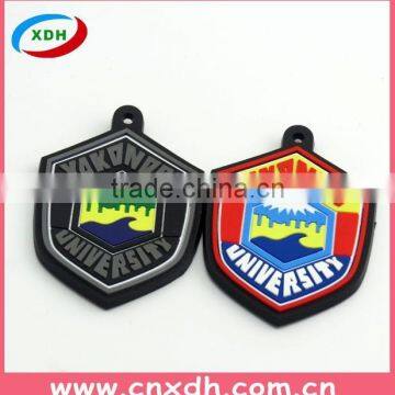 Custom wholesale high quality brand silicone lable logo patch