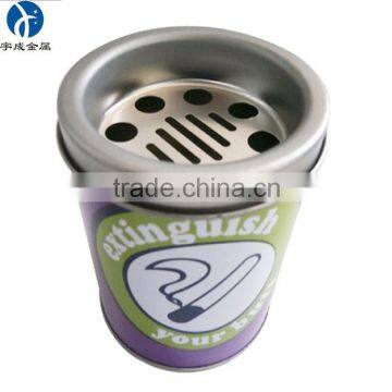 high quality round Table serving Ash Tin Tray