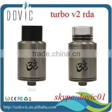 wide bore turbo v2 rda from Tobeco