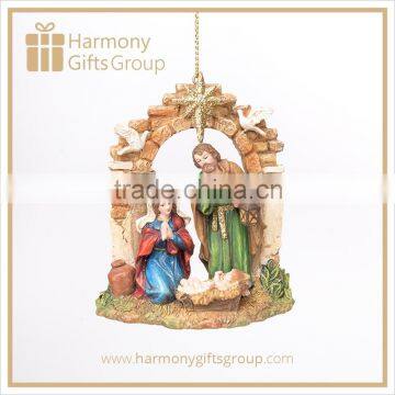 Polyresin Holy Family Figurines Ornament