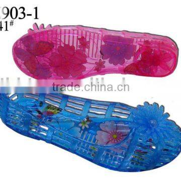 plastic jelly shoes