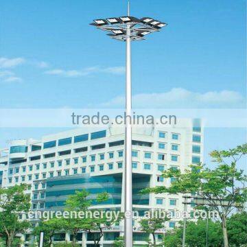 Q235 steel outdoor stadium lighting pole with china factory price professional design all application