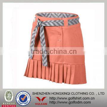 Elegant slim fitting golf pleats skirt shory dress for Golf