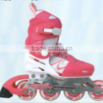 ACTION brand Inline Skate PW-130C Kid Shoes Inline Skate Frame Flashing Roller