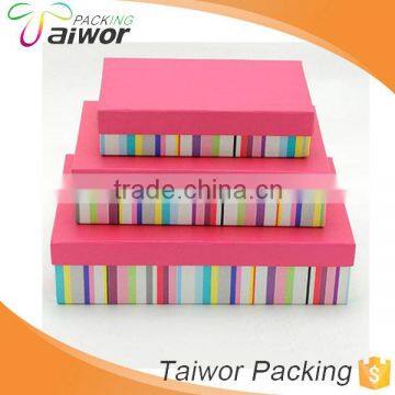 Hot sale new design paper gift boxes custom with high quality