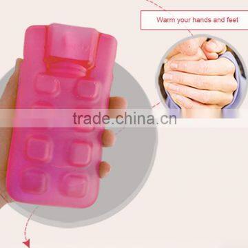 baby PVC hot-water bottle 350ml hand warmer red high quality