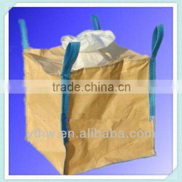 pp beige U-panle fill spout container bag/big bag/bulk bag