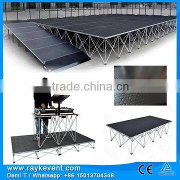 RK Carton package aluminum portable stage portable dj stage sound system for disco