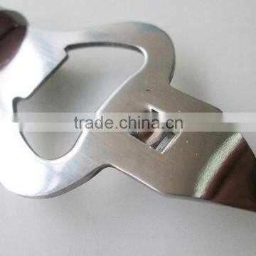 2015 Hot Sale Comfortable Stainless Steel Handle Multifunctional Stainless Steel Beer Bottle Opener photo-2