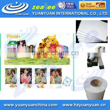 waterproof 150g glossy canon photo paper for inkjet printing in rolls