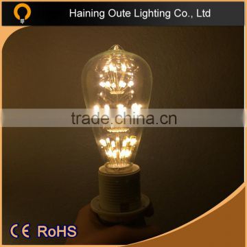 Beautiful style lighting bulb vintage decoration lighting intel edison