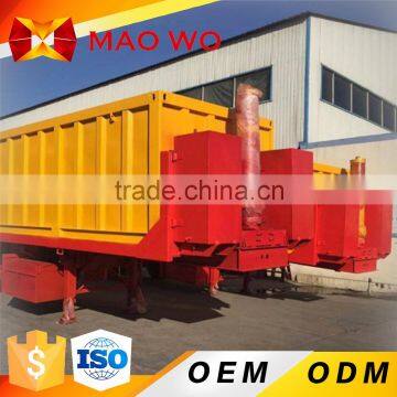 3 Axles Truck Cargo Box, Cargo Semi Trailer House, Side Open Strong Box Utility Trailer photo-5