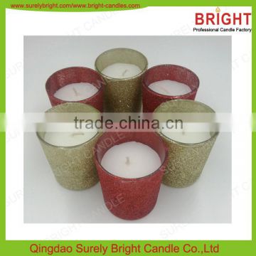 High Quality Aroma New Year Decoration Glass Jar Candle Manufacturer