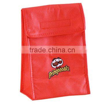 Advertising Transfer Print Non Woven Insolation Kids Meal Bag