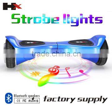 HX Two Wheels Electric Mobility Self-balancing Scooter With LED Light