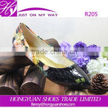 ladies wholesale china flat shoe