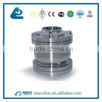 Sanitary 3 Pieces Flange Check Valve photo-2