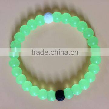 Hot Selling Jewelry String Color Silicone Bead Bracelets photo-5