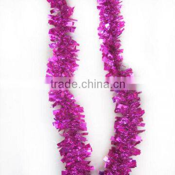 Pink Christmas Decorative Tinsel