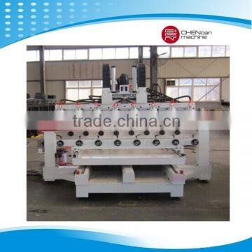 Jinan Nc Studio Control 4Axis CNC Router Machine Wood working Machinery wity Multi-rotary