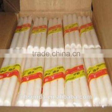 Paraffin Wax White Plain Candle photo-5