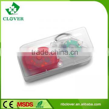 ABS Material Front and Rear Light 1 Led Bicycle Light Set