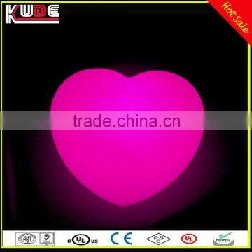 Wedding Decorative Lamp Heart Shape Flashing LED Night Light With RGB Light MultiColor Changing photo-5