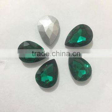 new surprice full colors crystal pointback teardrop shape special rhinestone for garment decoration