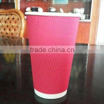 Cup type beverage use coffee paper material disposable paper cup