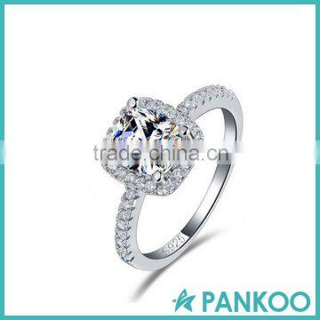 New Arrival 925 cz Ring Sapphire Pink cz Diamond for Women Wedding Engagement Wholesale Jewelry