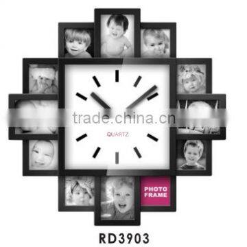 photo frame wall clock