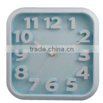 3d number new design wall clock&digital wall clock&fashion wall clock&promotional wall clock