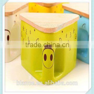 ceramic triangle mug triangle design coffee cup