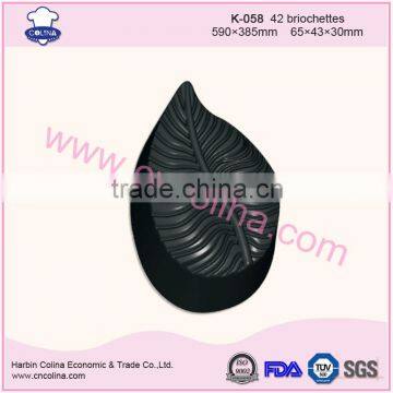Leaf Shape Cake Pan Food Grade Cake Mold Silicone Cake Decorating Tools photo-2