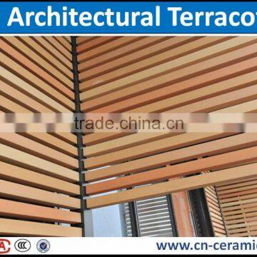 Fireproof Treatment Building Material Factory Price-terracotta Louver