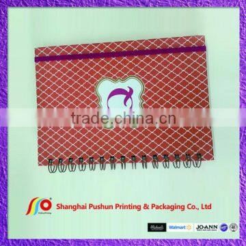 Monogram Spiral Notebook With Elastic Band photo-2