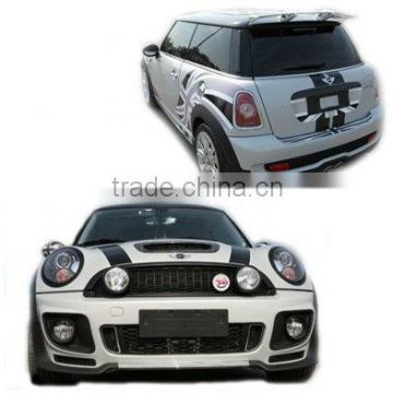 PP high quality body kit for bmw mini cooper S R56 JCW style 06~12