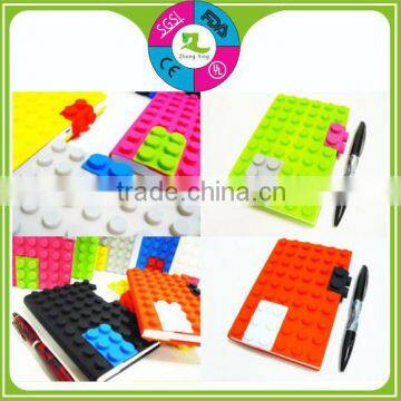Silicone Blocks Cover Notebook photo-5